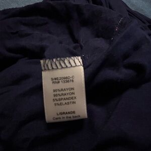 Elegant Navy Maxi Dress